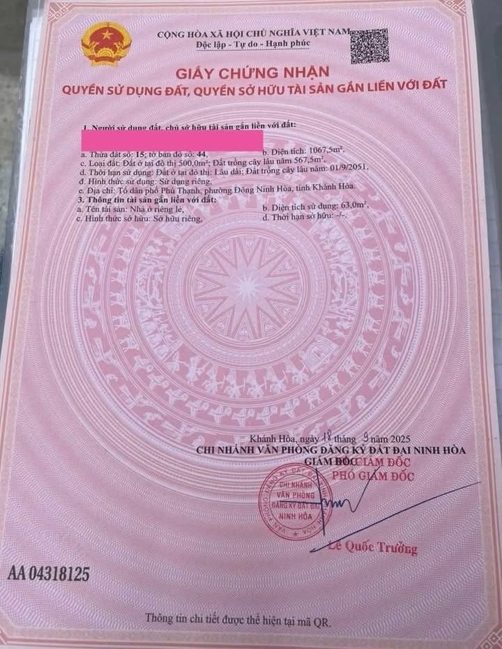 Đất Biển Phú Thạnh - 1067m² Thổ Cư, Sổ Đỏ Sẵn Sàng Đầu Tư Nghỉ Dưỡng