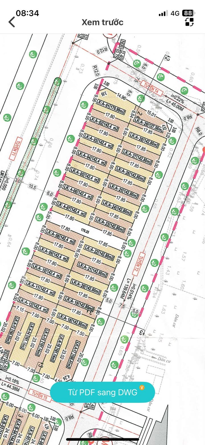 Đất nền Tùng Lâm Nghi Sơn 143m² 1.5 tỷ - Sổ đỏ chính chủ