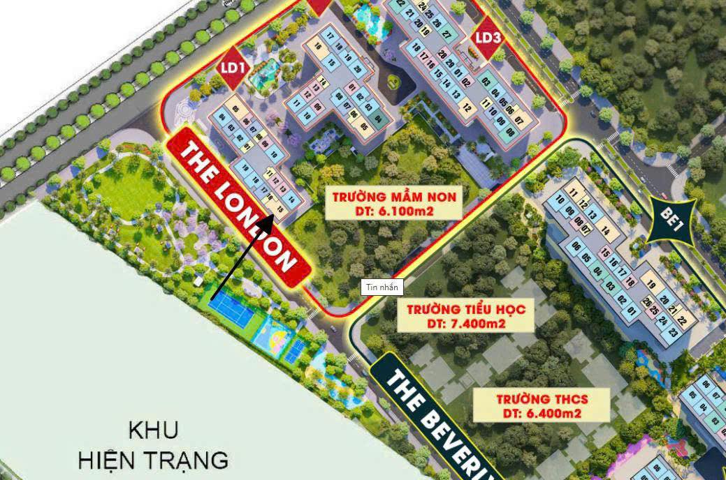 Townhouse Vinhomes Ocean Park 81,4m2 giá 5,535 tỷ - Chinh chu ban