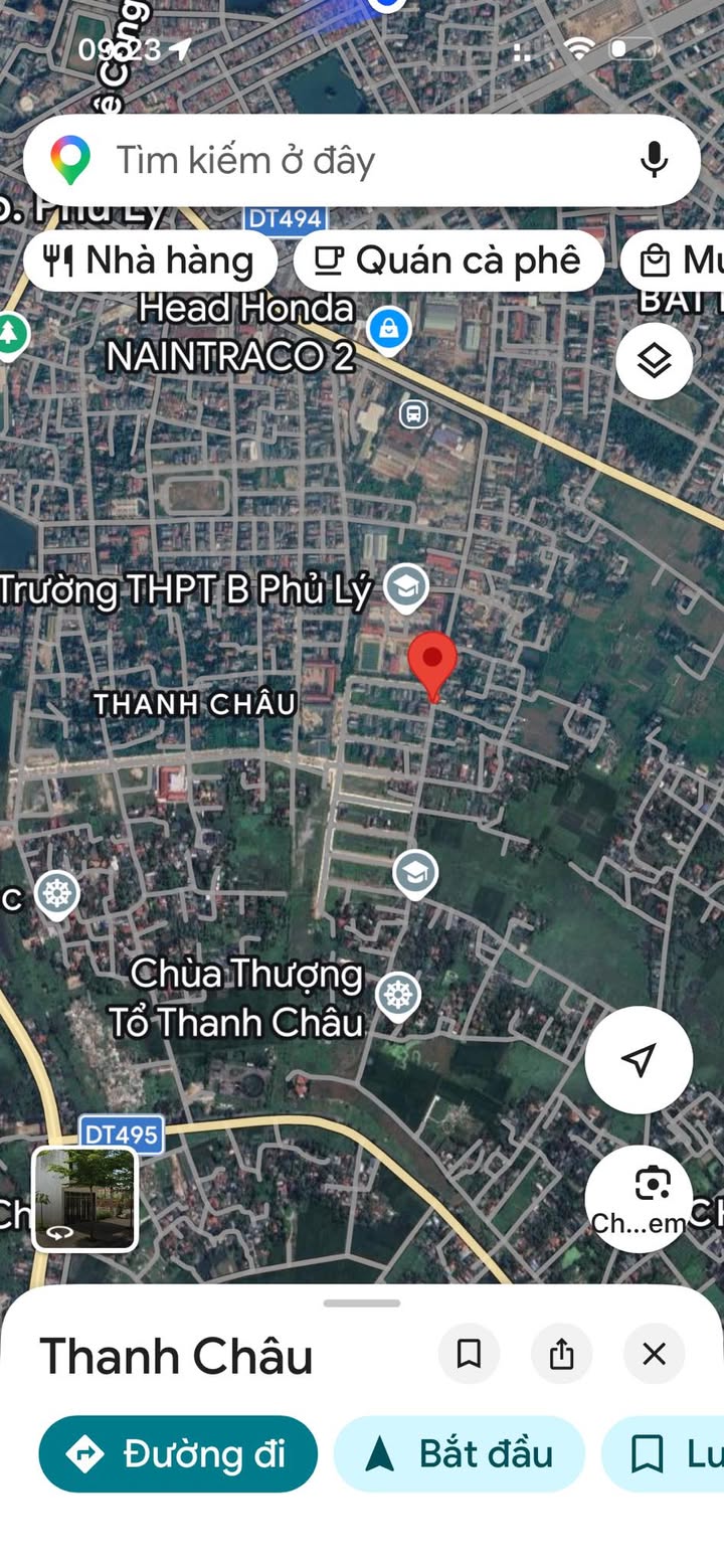 Đất nền Nguyễn Đức Cảnh Phủ Lý 78m² giá 2 tỷ - Đường to ô tô