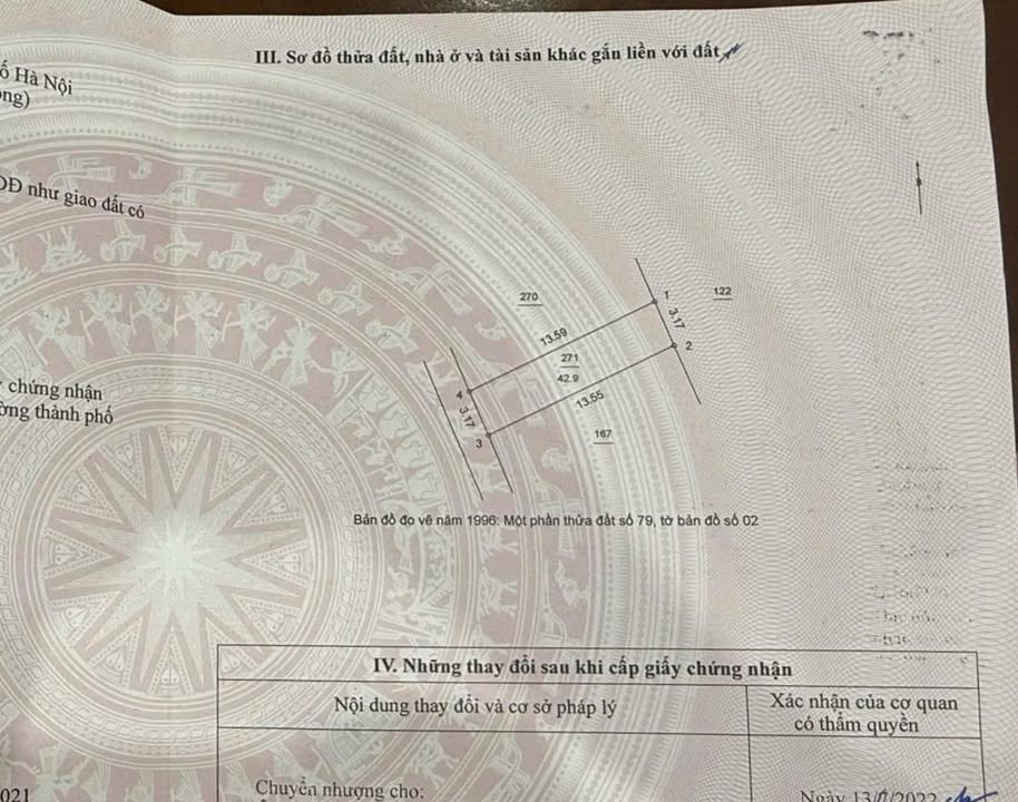 Bán đất 43m² Hà Đông - Ngõ rộng ô tô gần QL6, giá 3.x tỷ