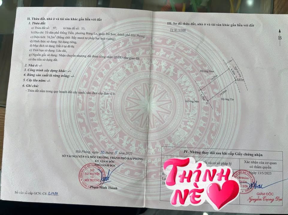 Đất nền Đồ Sơn - 74m² - Ngõ ô tô - Giá chỉ 7xx triệu