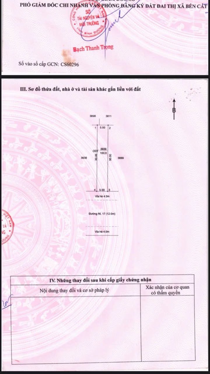 Đất nền Mỹ Phước 3 Bình Dương - 150m² Thổ cư 100% - Giá tốt đầu tư