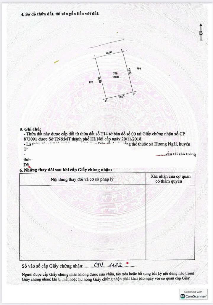 Bán Đất Thổ Cư 150m² Mặt Tiền 10m - Xã Tây Phương, Thạch Thất - Giá Tốt