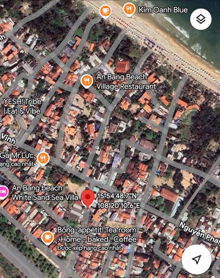 Đất nền mặt tiền biển An Bàng, Hội An - 118m², 7.x tỷ, kinh doanh/đầu tư