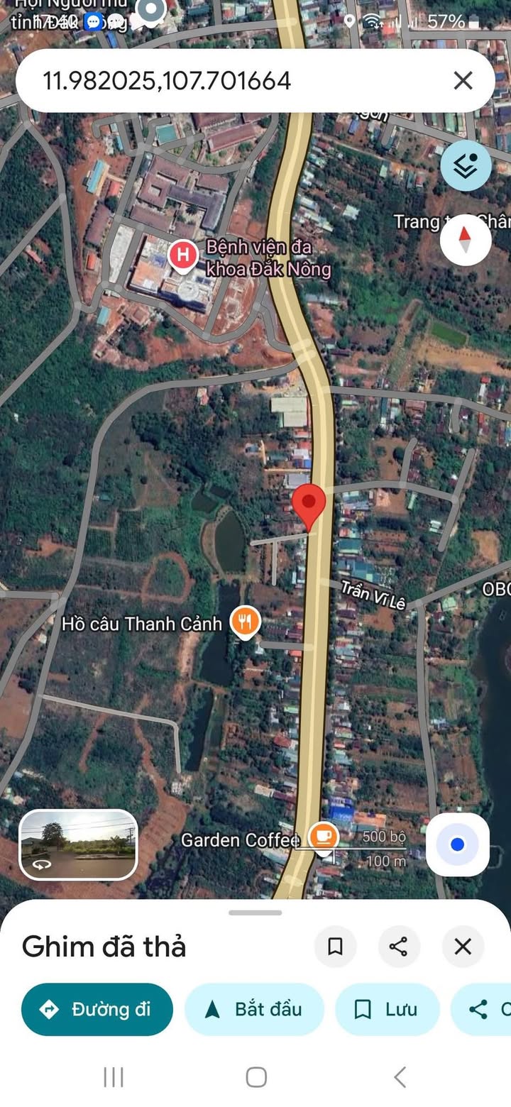 Đất Mặt Tiền Hùng Vương, Bảo Lộc - 525m² Giá 3.2 Tỷ, Kinh Doanh Đắc Lợi