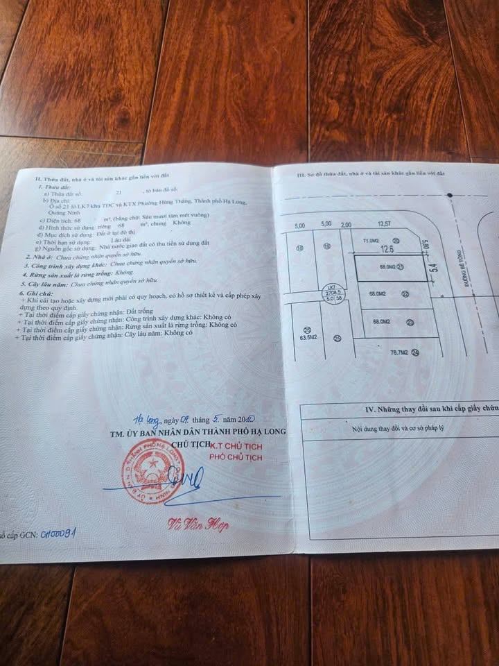 Đất Lô Góc Mặt Tiền Hùng Thắng, Bãi Cháy - 68m² Kinh Doanh Đắc Lộc