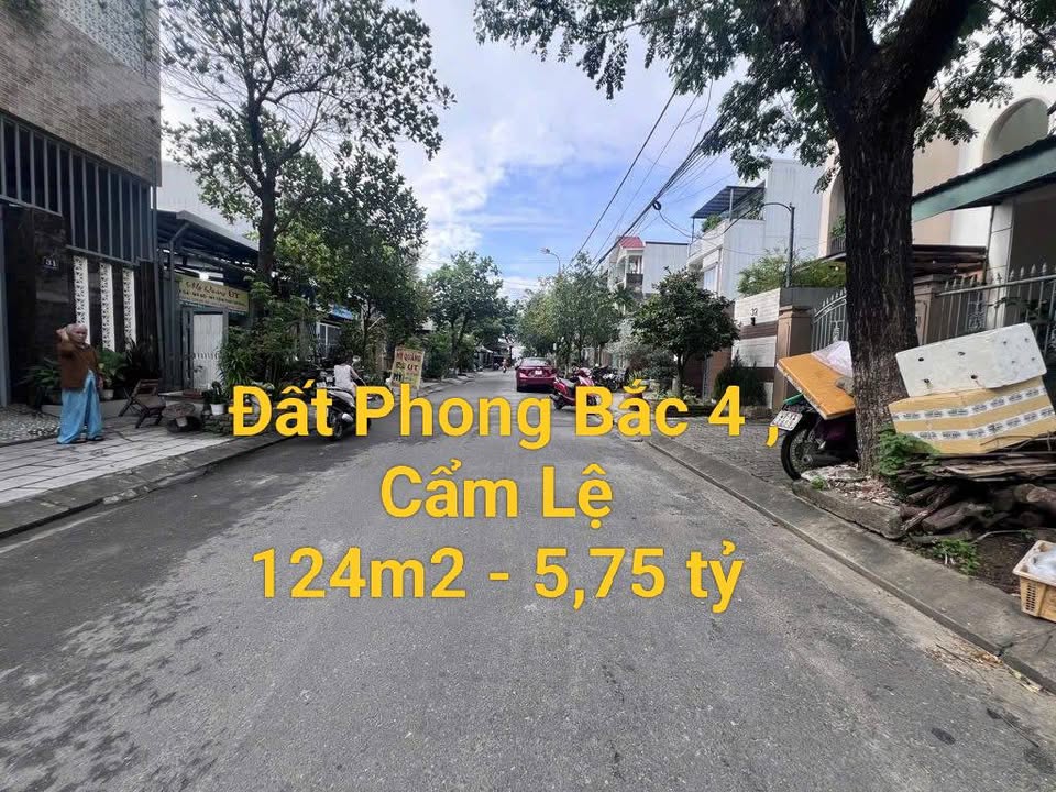 Đất Nền Cẩm Lệ - 124m², Ngang 5m, Hướng Bắc, Giá 5.75 Tỷ - Kinh doanh Vượng Phát