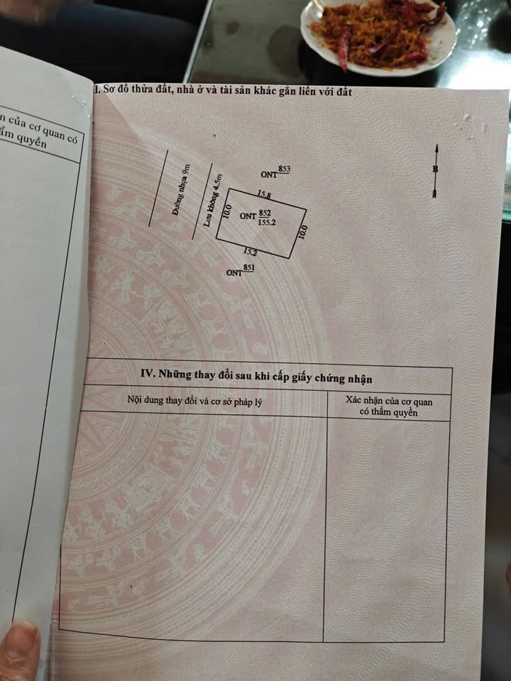 Đất nền Nga Yên Thanh Hóa 155.2m² - Mặt tiền 10m, giá chỉ 14tr/m²