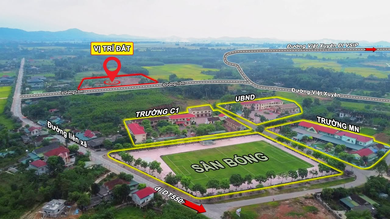 Đất Vàng Ngọc Sơn 135m² - Sổ Đỏ Rõ Ràng - Giá Chỉ Từ 4xx Triệu