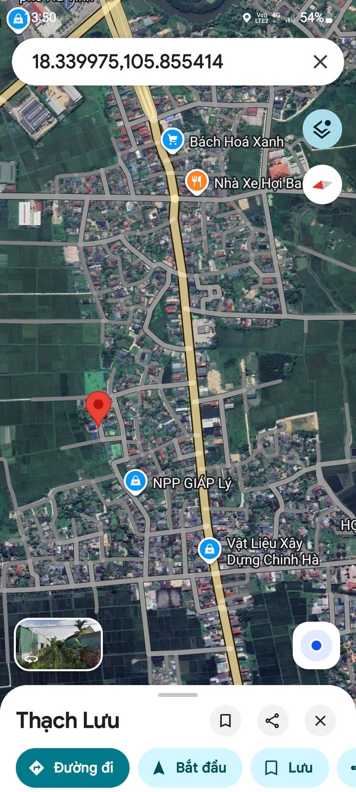 Đất Thổ Cư 184m² Thạch Hà - Sổ Hồng Sẵn Sàng - Giá 1 Tỷ Tốt