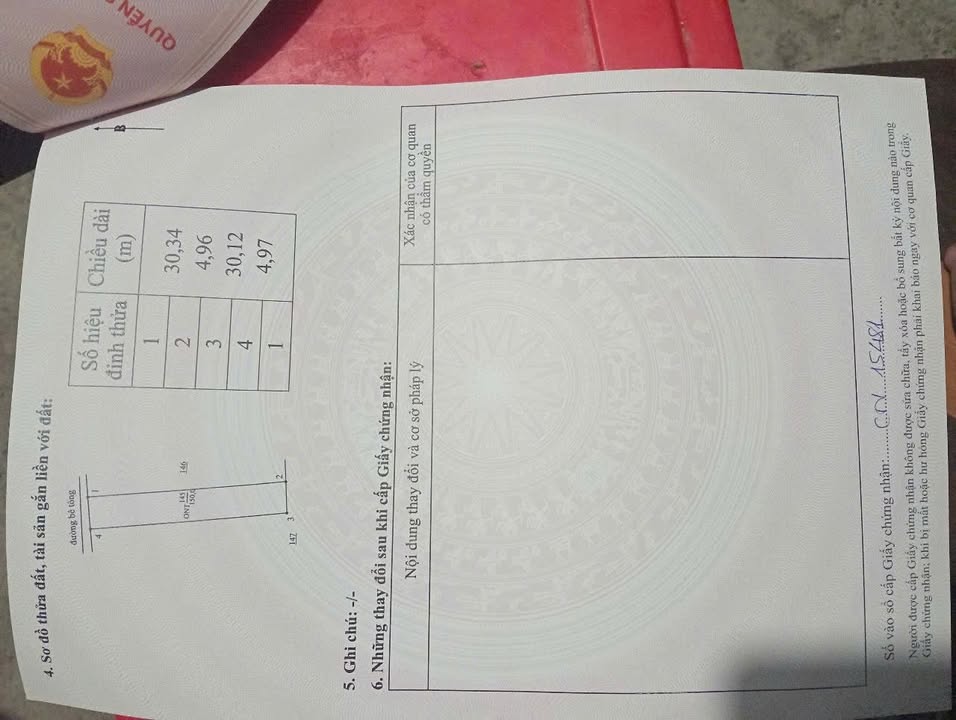 Đất thổ cư 150m² Hàm Liêm, Bình Thuận - Sổ hồng sẵn sàng giao dịch