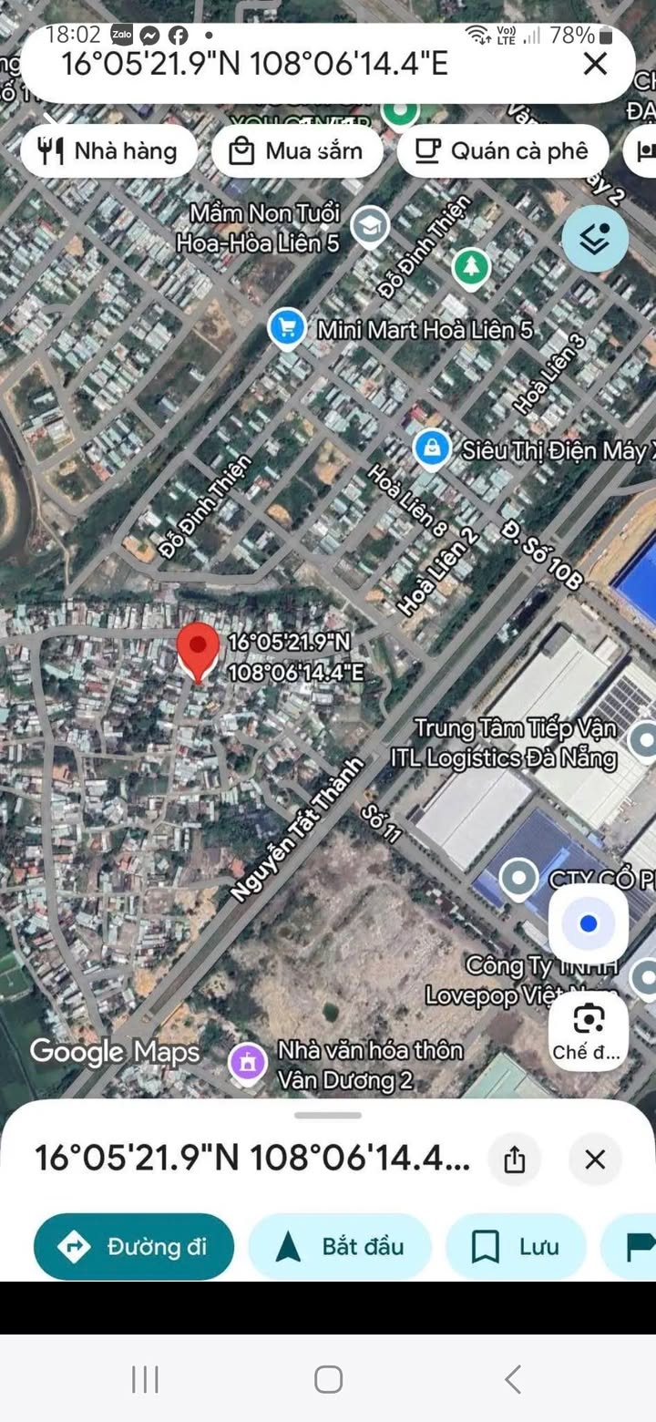 Đất Nền Vân Dương 1 - Đà Nẵng 310m² - Sổ Đỏ Hoàn Toàn - Đầu Tư Sinh Lời