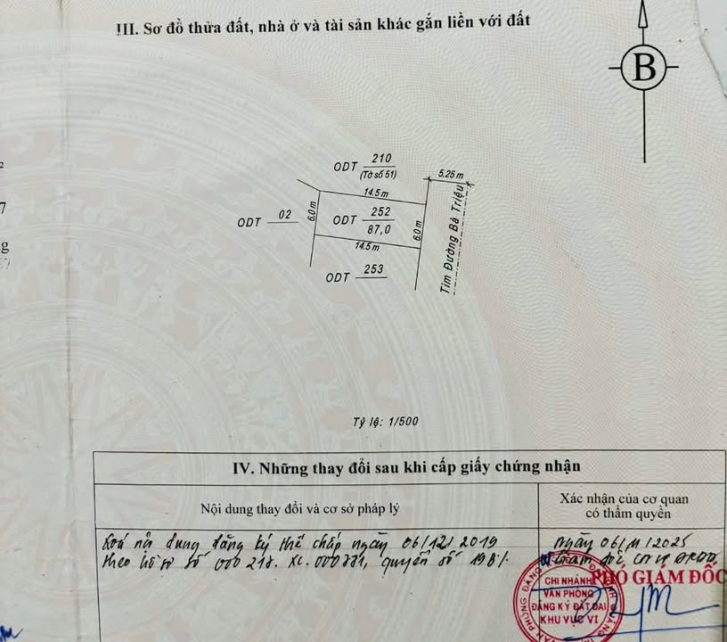 Nhà Mặt Tiền Kinh Doanh Bà Triệu, Đồng Hới - 87m² Giá 3.4 Tỷ