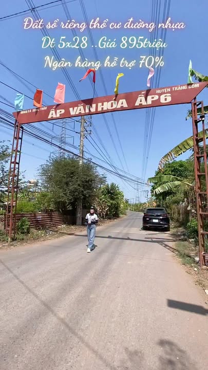 Đất nền Sông Trầu, Trảng Bom: Sổ hồng riêng, thổ cư 100% - Giá F0 chỉ từ 795 triệu