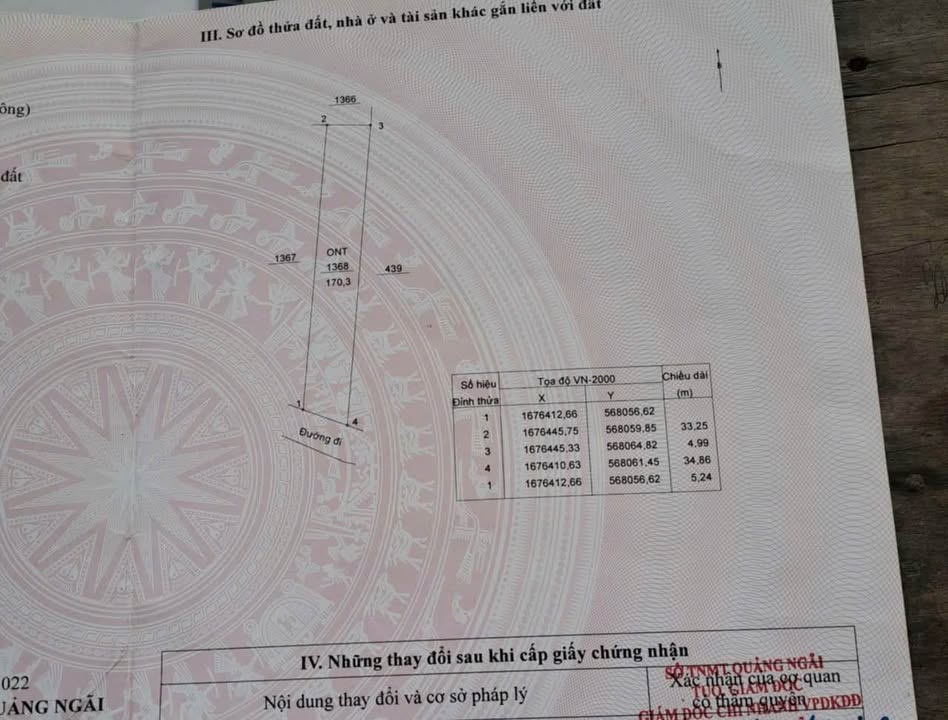 Đất Nền Nghĩa Lâm, Tư Nghĩa - 170m² - Sổ Đỏ Chính Chủ, Giá Đầu Tư 3xx Triệu