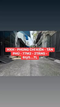 Nhà Phùng Chí Kiên Tân Phú 77m² 2 Tầng - Giá Giảm Sốc 6.5 Tỷ