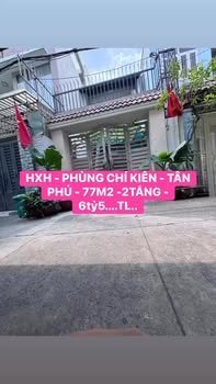 Nhà Phùng Chí Kiên, Tân Phú - 77m², 2 Tầng, Giá 6.5 Tỷ - HXH Sẵn Ở