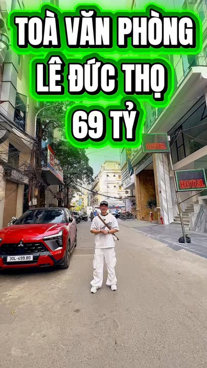 Tòa Văn Phòng Lê Đức Thọ 156m² x 6 Tầng - Kinh Doanh Đỉnh Cao, View Sân Mỹ Đình