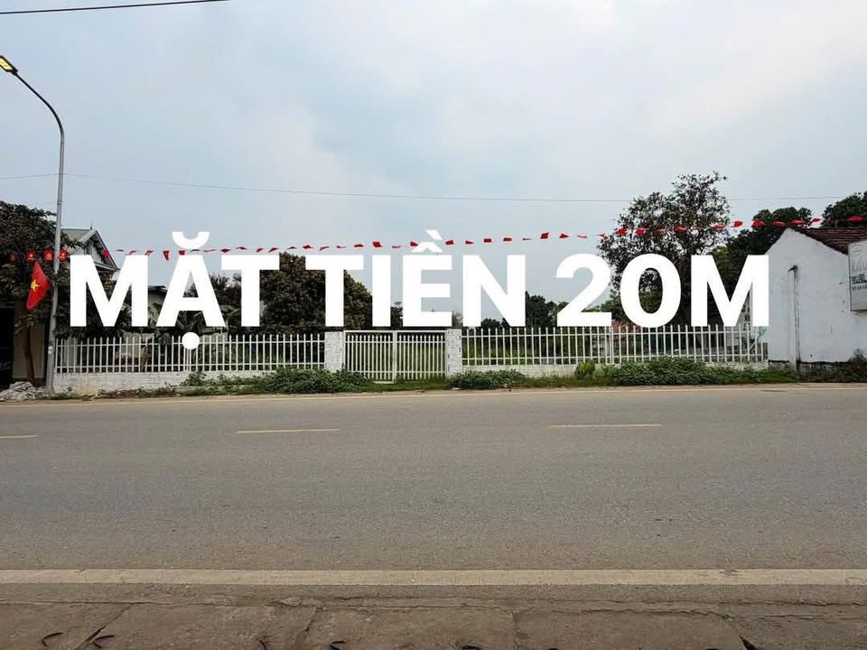 Bán Đất Mặt Trục Chính KDL Vân Hoà Ba Vì 1080m² - Sẵn 150m² Thổ Cư