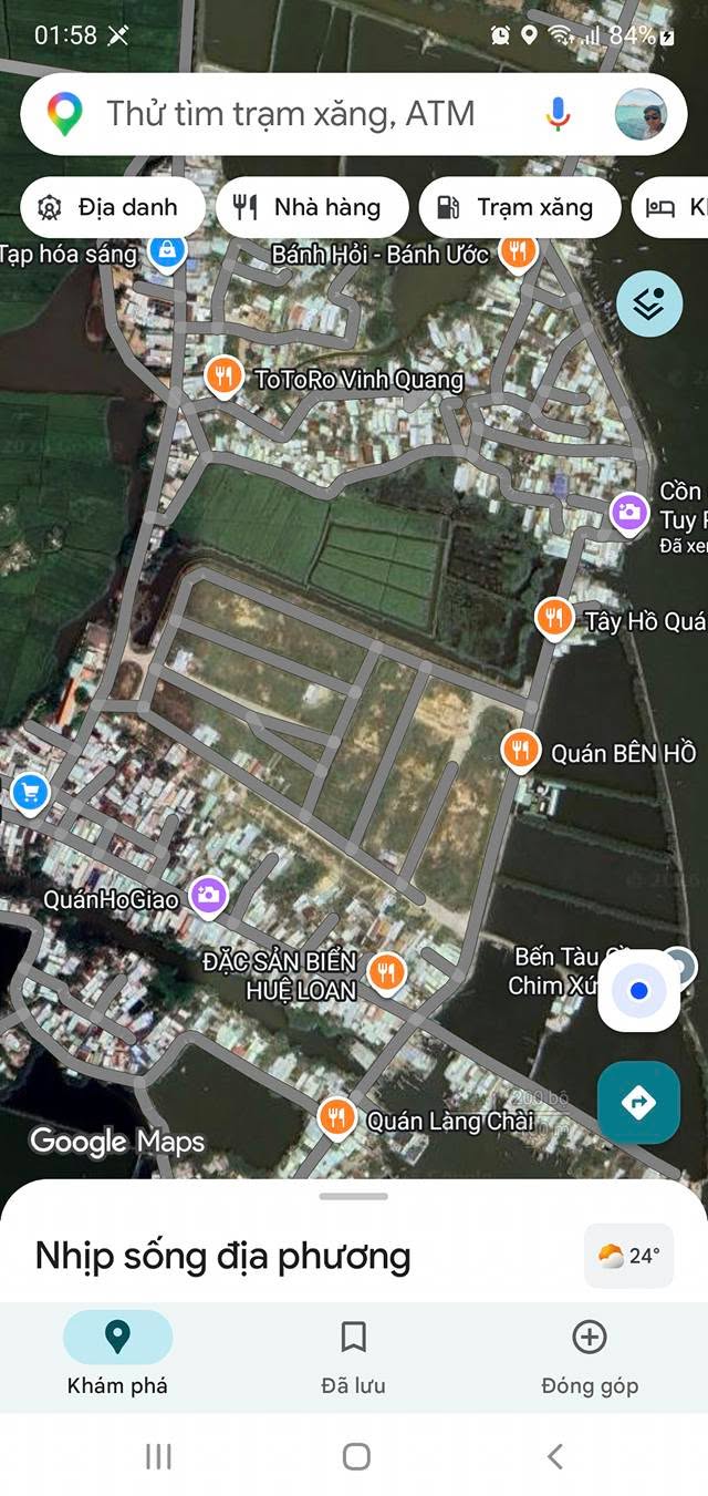 Đất Nền Cồn Chim, Quy Nhơn - 70m² Giá Tốt, Sổ Đỏ Sẵn Sàng