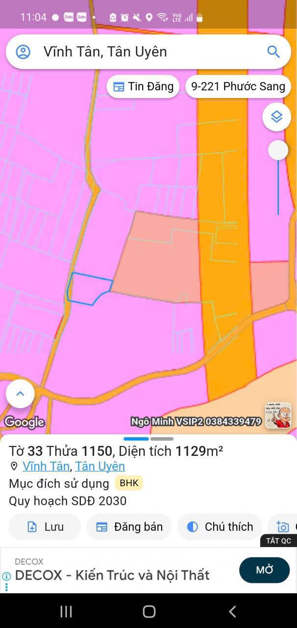 Đất Vườn 1200m² Bình Tân - Giá 6 Tỷ, Sổ Thổ Cư, Tiềm Năng Sinh Lời Cao