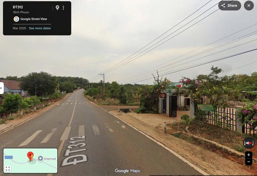 Bán Đất Mặt Tiền ĐT753B, Bình Phước 522m² - Sổ Hồng Chính Chủ