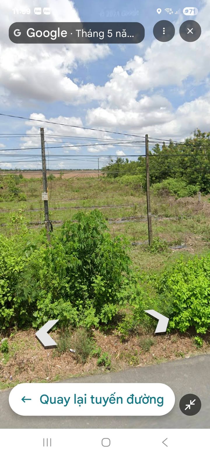 Bán đất mặt tiền Tỉnh lộ 934, Trần Đề, Sóc Trăng - 24.600m² giá 2 tỷ