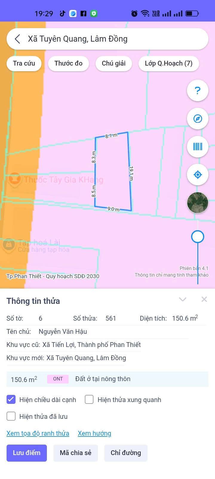 Bán Đất Thổ Cư Tiến Lợi, Phan Thiết 150m² - Gần QL1A, Giá 900 Triệu