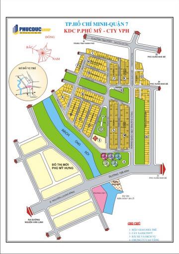 Bán đất KDC Phú Mỹ, Quận 7 - 126m² - Sổ hồng sẵn sang tên