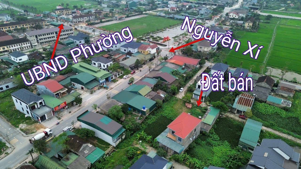 Bán Đất Hà Tĩnh 126m² Gần Ngã 4 Nguyễn Xí - Sổ Đỏ Rõ Ràng