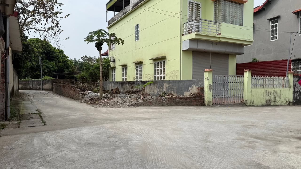 Đất Lô Góc 90m² Thị Trấn Hợp Châu, Tam Đảo - Sổ Đỏ Full Thổ Cư