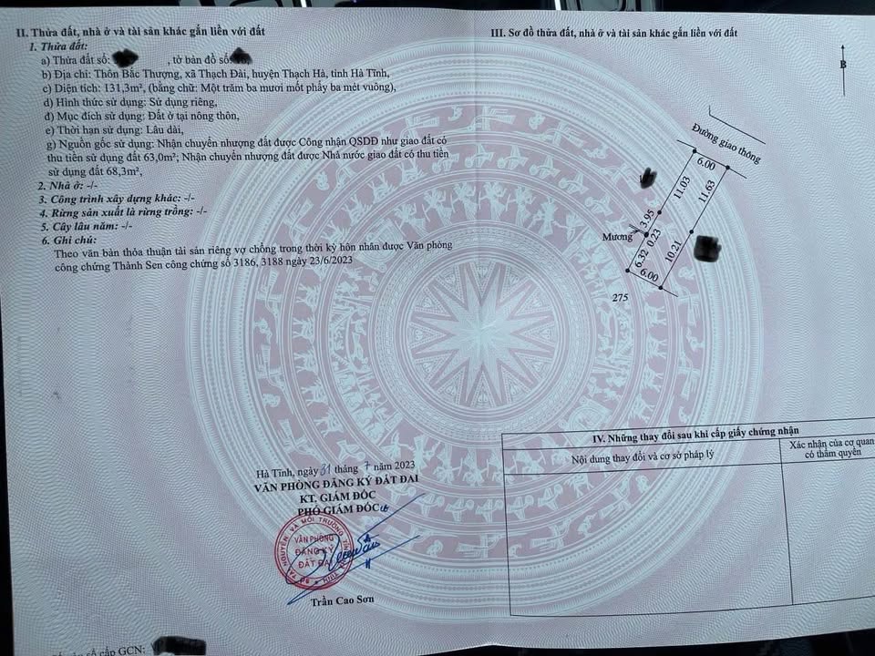 Đất Nền Hà Tĩnh 131m² Giá 3 Tỷ - Gần Bến Xe, Hàm Nghi Kéo Dài