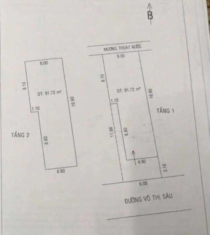 Nhà Mặt Tiền Võ Thị Sáu, Sóc Trăng 120m² - Kinh Doanh Đắc Lộc!