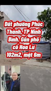 Đất nền 102m² Phố cổ Hoa Lư, Ninh Bình - Tiềm năng Homestay/Villa