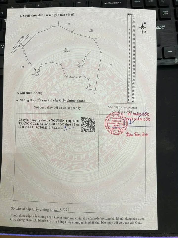 Bán 2.4ha Đất Cà Phê Triền Nhẹ Xã B'Lá, Bảo Lâm, Lâm Đồng - 260 Triệu/Sào