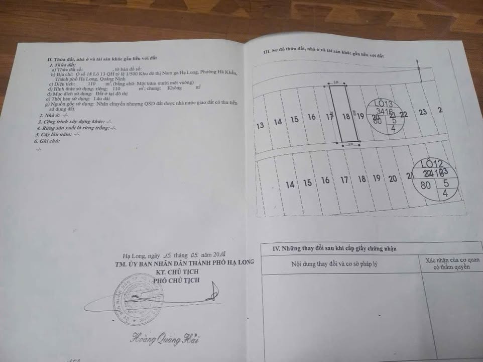 Đất Nền Khu Đô Thị Nam Ga, Tiên Yên - 110m² - Sổ Đỏ Sẵn Sàng