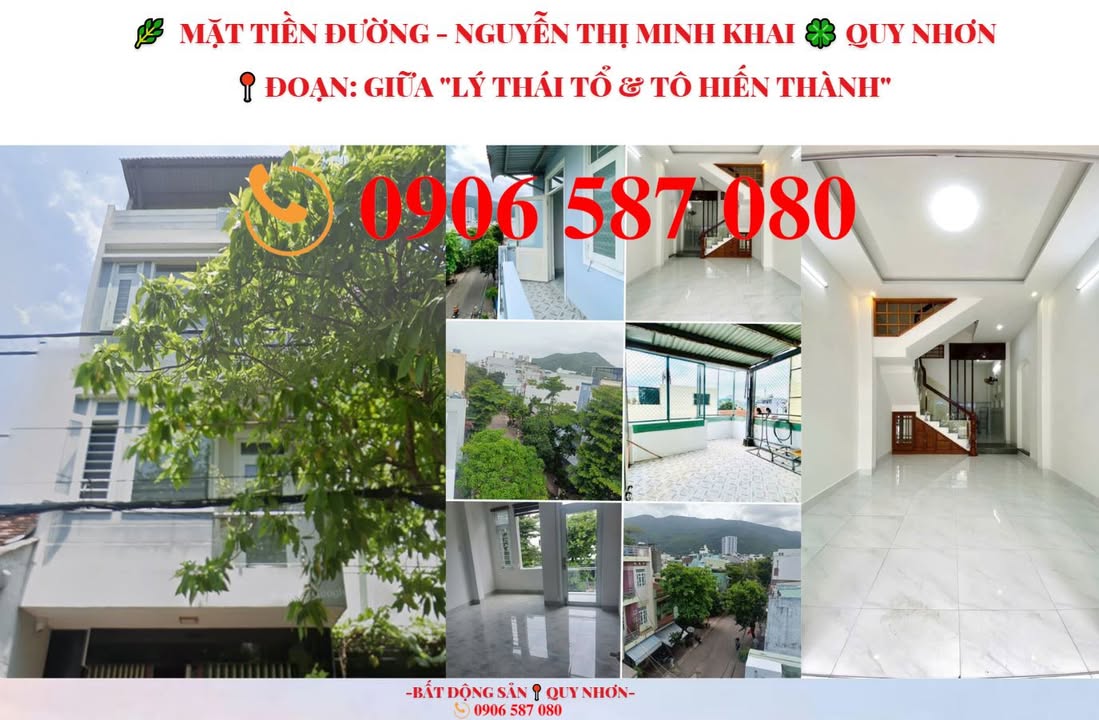 Nhà Mặt Tiền Nguyễn Thị Minh Khai, Quy Nhơn - 40.7m²
