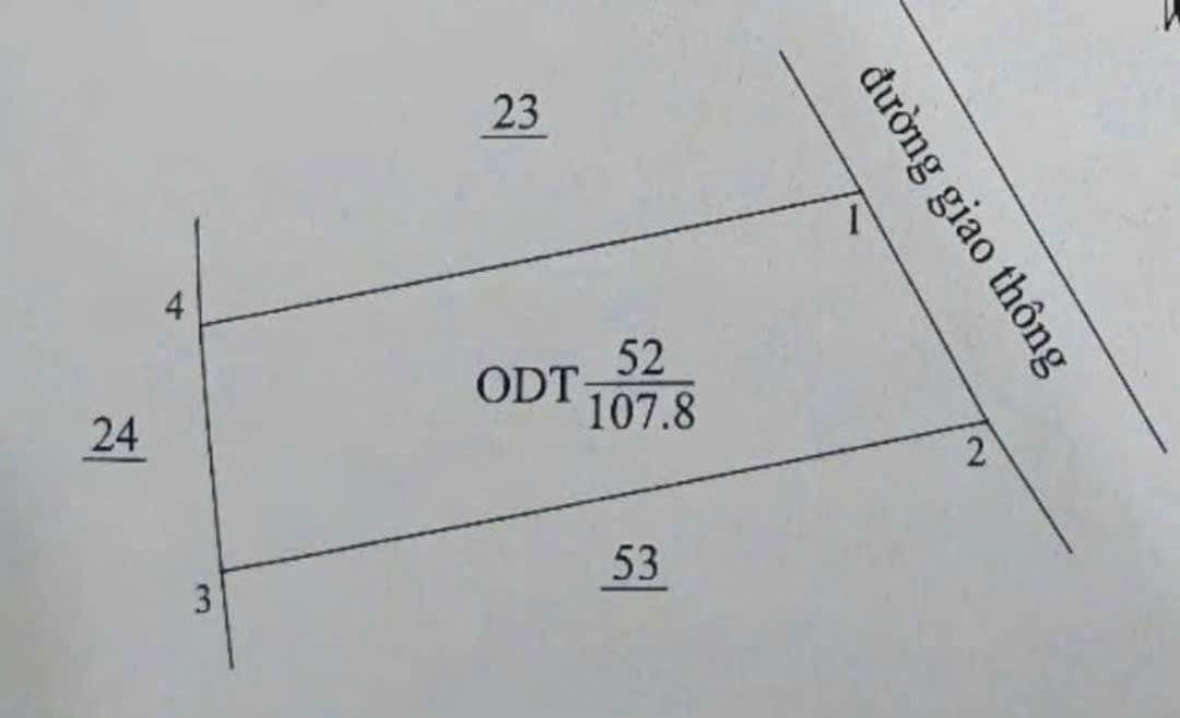 Bán đất 108m² Thống Nhất, Thái Nguyên - Sổ đỏ thổ cư, gần Apec