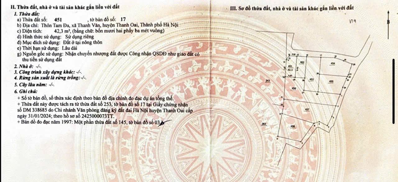 Bán Đất Hưng Giáo - Tam Hưng 80m² Sổ Đỏ Chính Chủ, Giá Đầu Tư 75tr/m²