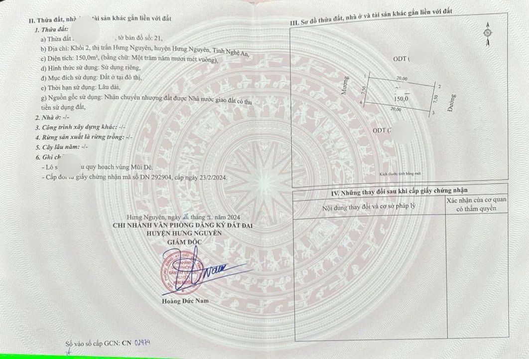 Đất nền 150m² mặt tiền đường 12m Hưng Nguyên - Đầu tư sinh lời