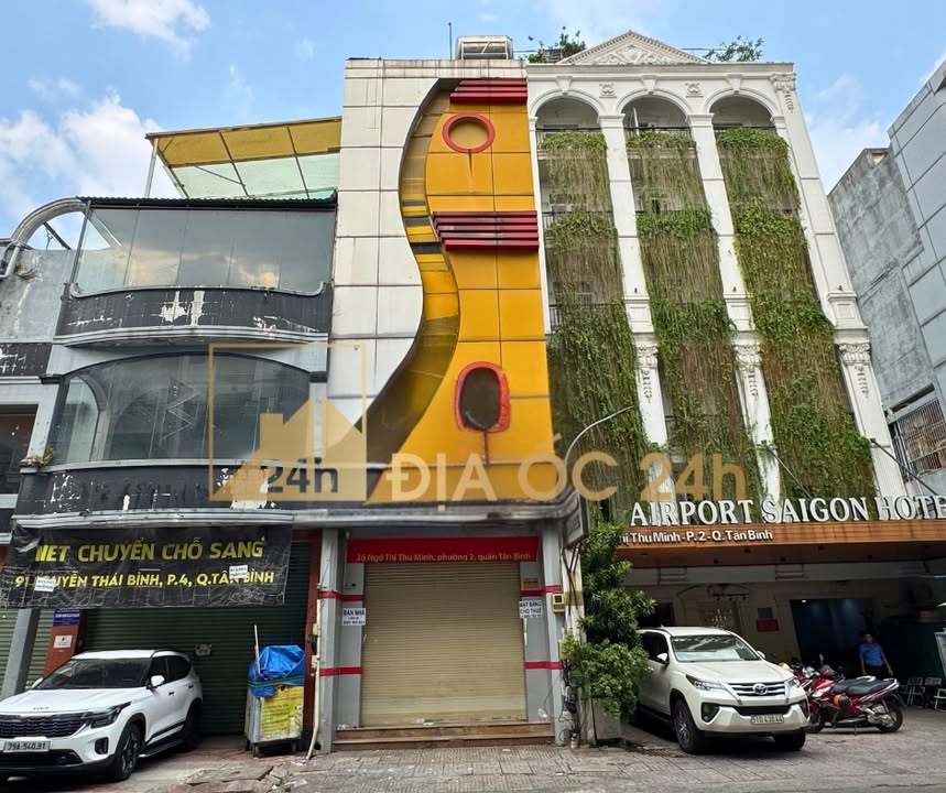 Mặt Tiền Ngô Thị Thu Minh, Tân Bình: Giảm 1 Tỷ, 67m², 4 Tầng Kinh Doanh Đỉnh Cao