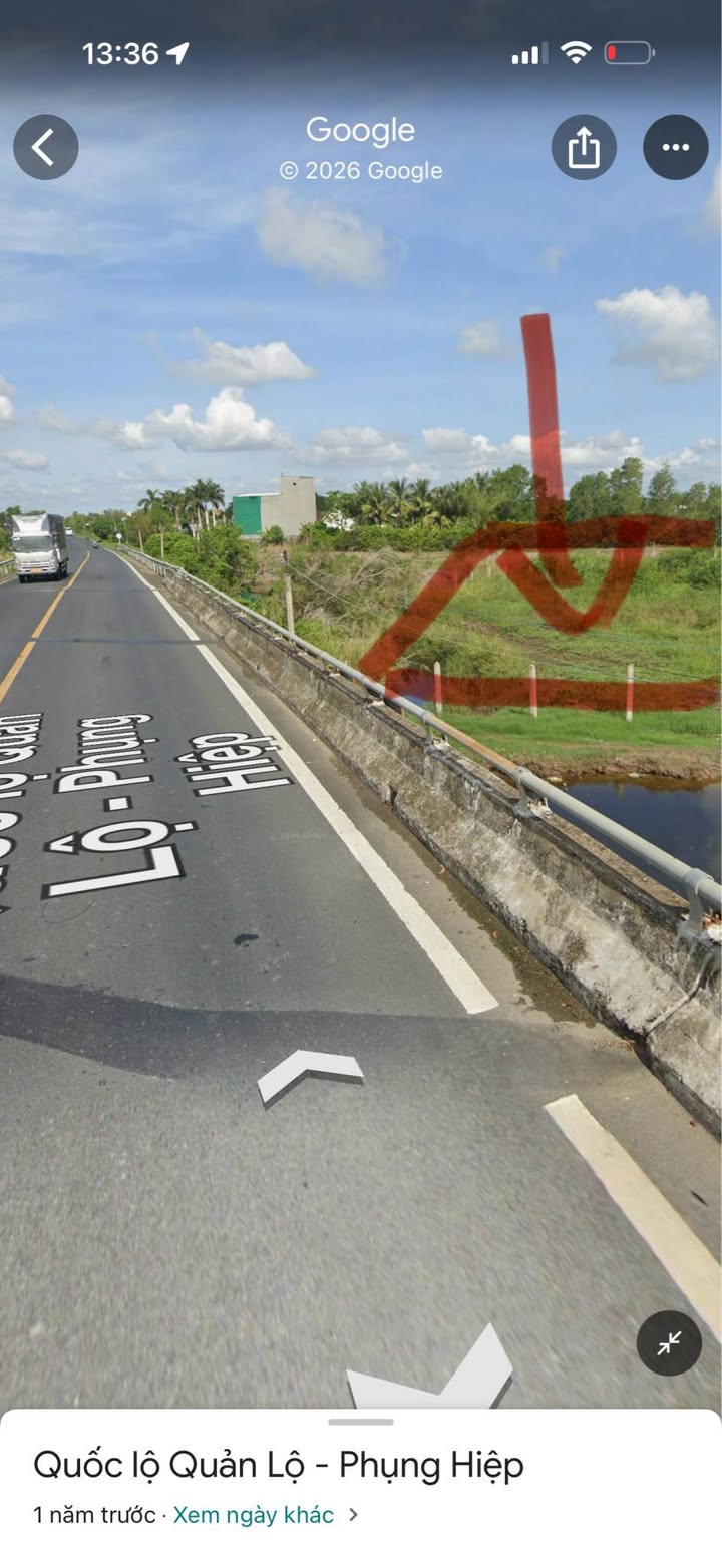 Đất Vườn Cà Mau 1450m² Cặp Cầu Thanh Niên - Giá Tốt Đầu Tư