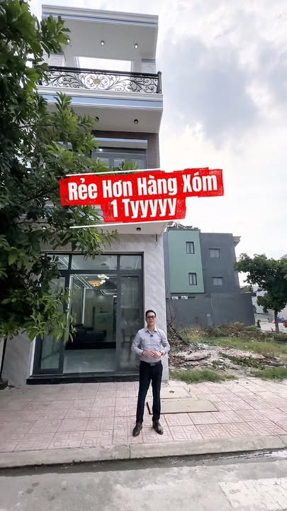 Nhà 3 Tầng Sân Ô Tô 67m² - P. Bình Chuẩn, Thuận An - 3.95 Tỷ