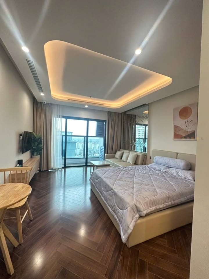 Cho thuê căn hộ Studio Diamond Crown 38m² - View Biển, Full Nội thất