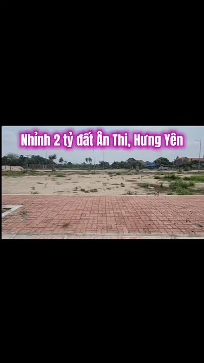 Đất nền Ân Thi, Hưng Yên 91.8m² - Sẵn sổ, gần 3 KCN lớn