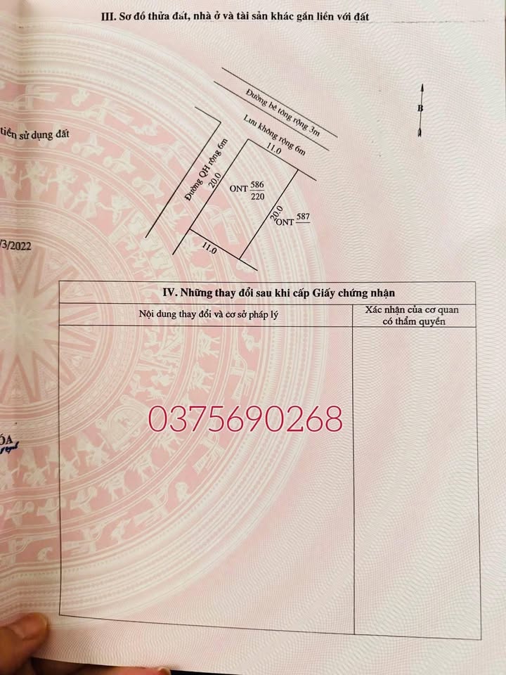 Bán đất Xóm 4 Nga Tân - 110m² cạnh KCN, gần cao tốc ven biển