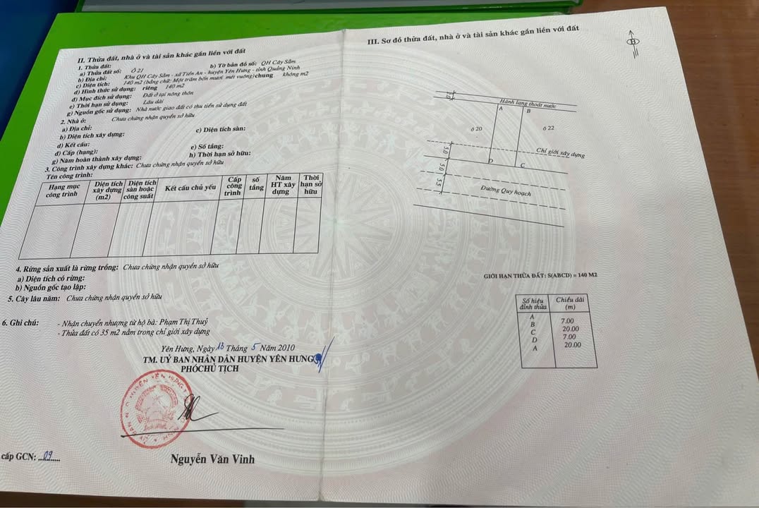 Đất Nền Tiền An, Bắc Ninh 140m² - Sổ Đỏ Sẵn Sàng, Ô Tô Tránh Nhau