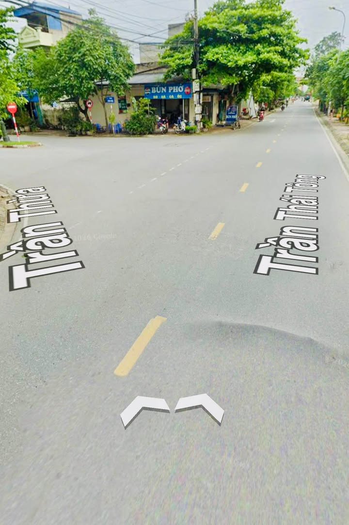 Bán đất 2 mặt đường Trần Thái Tông, Nam Định - 187m², 6.2 tỷ, kinh doanh đắc lợi