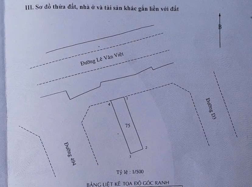 Đất Mặt Tiền Lê Văn Việt Q9 - 104m² - Sổ Hồng Riêng - Giá 24 Tỷ
